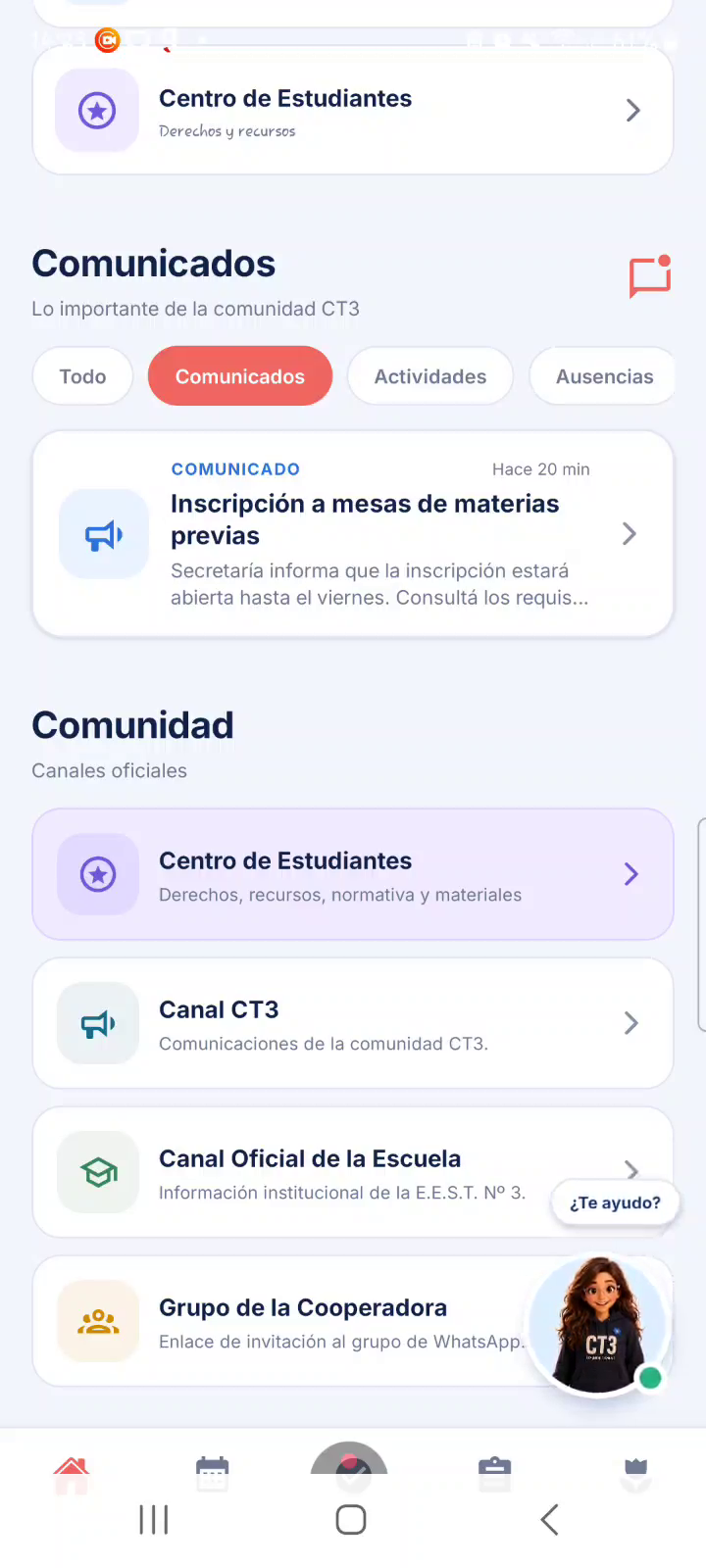 Comunicados