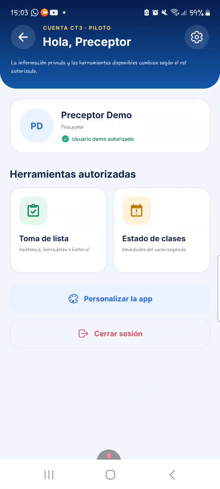 Perfil de preceptor