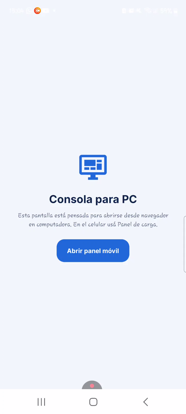Consola para computadora